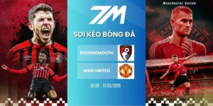 Kèo nhà cái Bournemouth vs MU hôm nay ngày 21/03/2026 - NHA